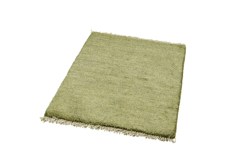 Gabbeh · Handgeknüpft – Grün, 85x61 cm
