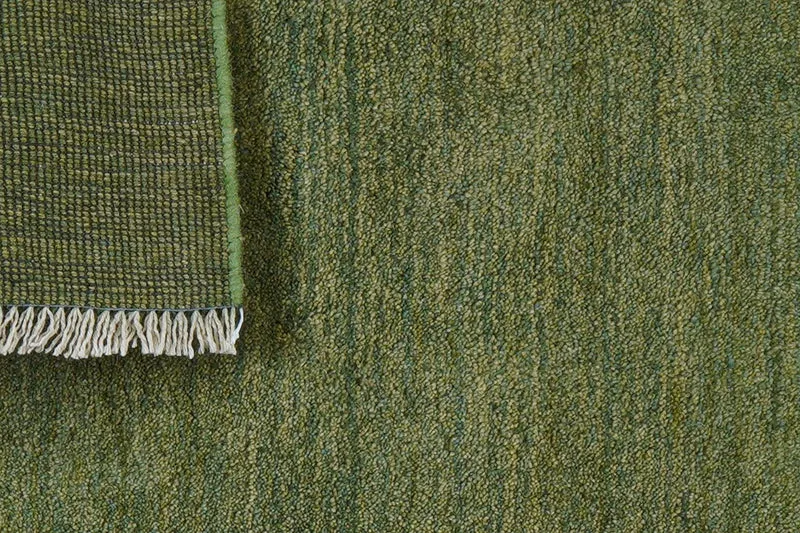 Gabbeh · Handgeknüpft – Grün, 85x61 cm