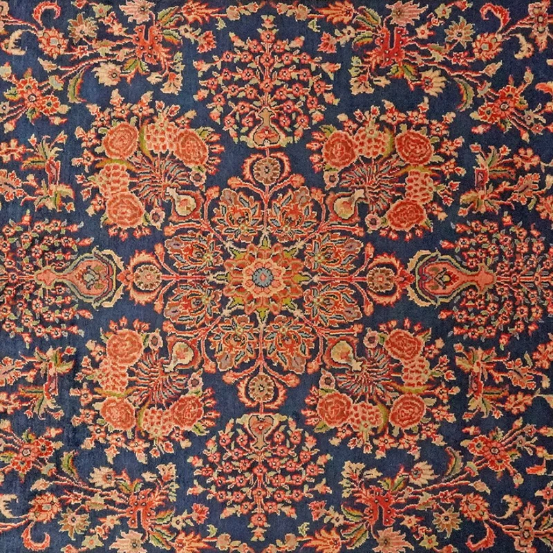 Ekbatan · Handgeknüpft – Blau, 293x197 cm