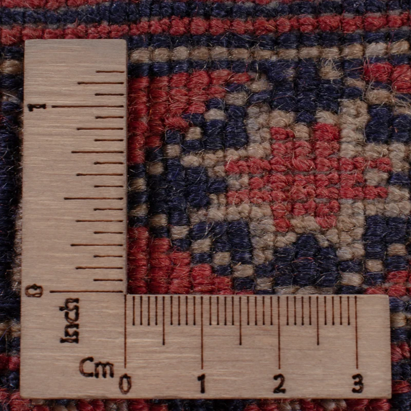 Kelim Afghan Teppich 160x185cm - dunkelrot