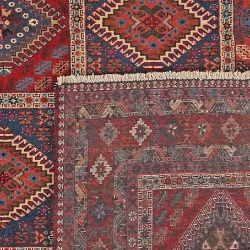 Yalameh · Handgeknüpft – Bunt, 303x255 cm