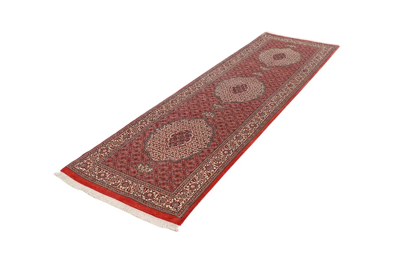 Bidjar Bookan · Handgeknüpft – Rot, 302x87 cm