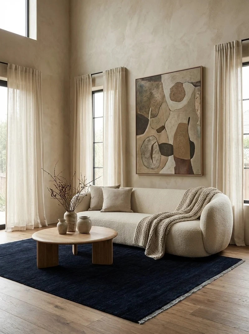 Gabbeh · Handgeknüpft – Blau, 203x155 cm