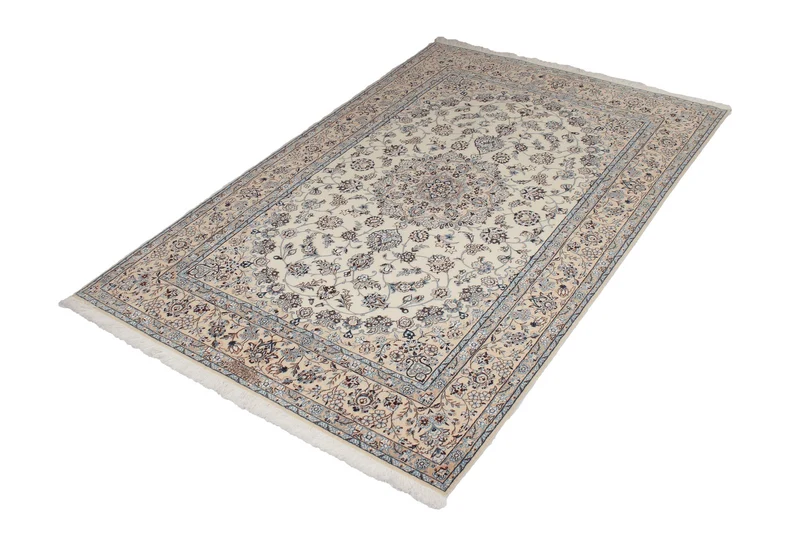 Nain 6La · Handgeknüpft – Beige, 197x127 cm