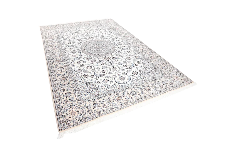 Nain 9La · Handgeknüpft – Beige, 302x201 cm