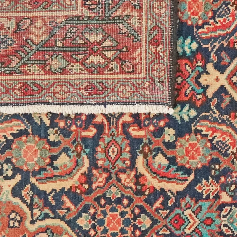 Meshkabad · Handgeknüpft – Blau, 215x127 cm
