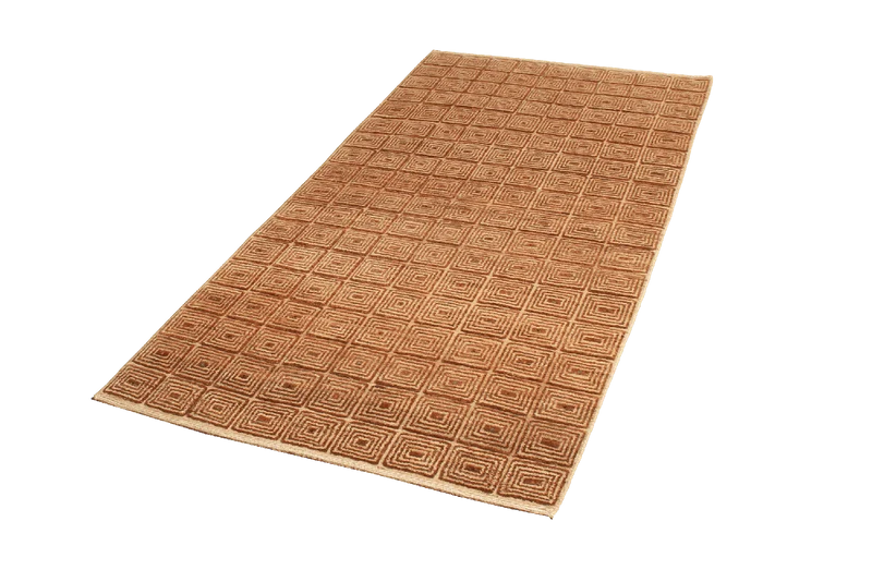 Rizbaf · Handgeknüpft – Braun, 197x101 cm