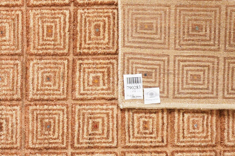Rizbaf · Handgeknüpft – Braun, 197x101 cm
