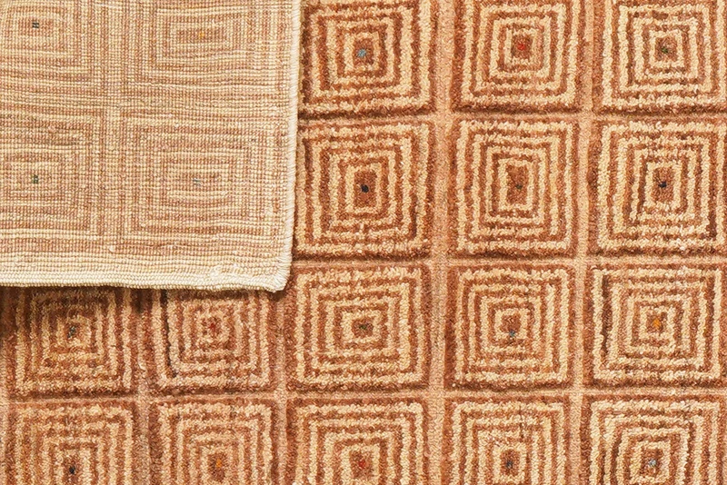 Rizbaf · Handgeknüpft – Braun, 197x101 cm
