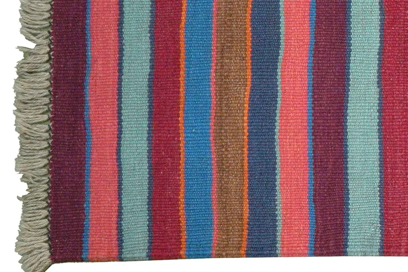Kelim Gashgai · Handgewebt – Bunt, 198x61 cm