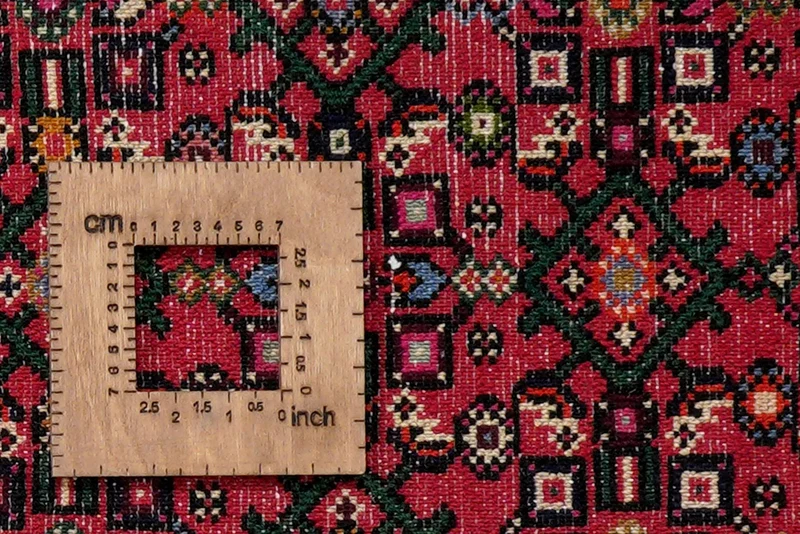 Hosseinabad · Handgeknüpft – Rot, 293x82 cm