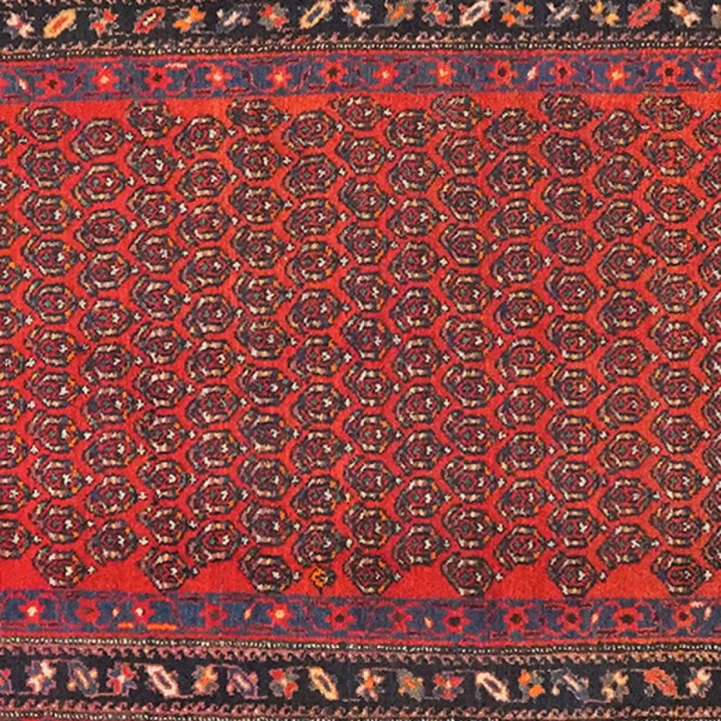 Malayer · Handgeknüpft – Rot, 505x110 cm