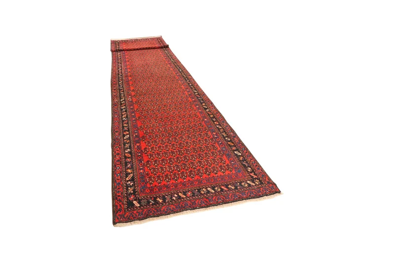 Malayer · Handgeknüpft – Rot, 505x110 cm