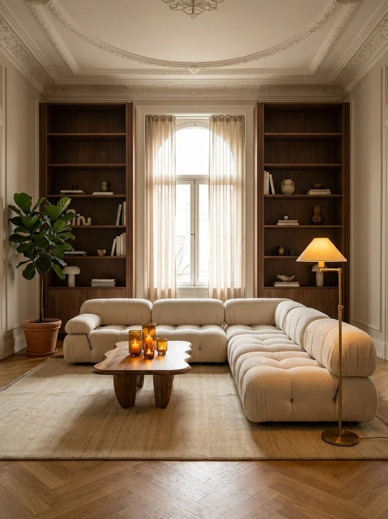 Kelim Gashgai · Handgewebt – Beige, 254x163 cm