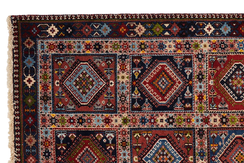 Yalameh · Handgeknüpft – Bunt, 191x78 cm
