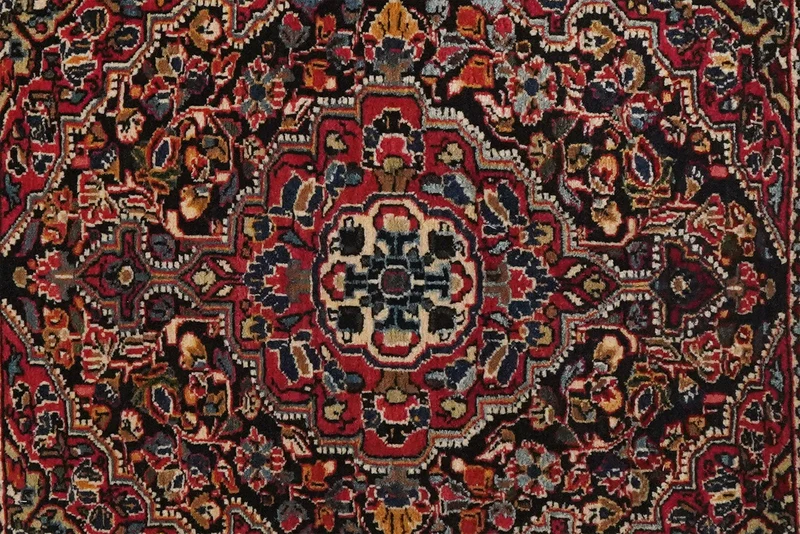 Djozan · Handgeknüpft – Blau, 77x62 cm