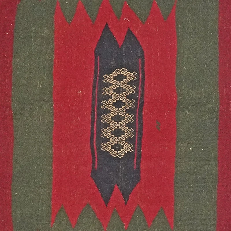 Kelim Afshar · Handgewebt – Rot, 130x140 cm