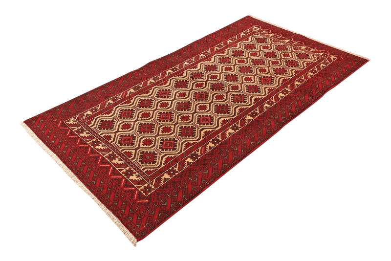 Belutch · Handgeknüpft – Beige, 191x99 cm