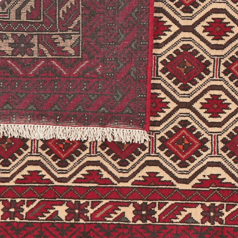 Belutch · Handgeknüpft – Beige, 191x99 cm
