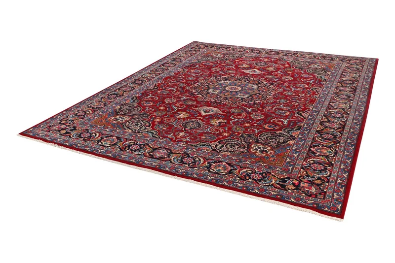 Mashad · Handgeknüpft – Rot, 332x258 cm