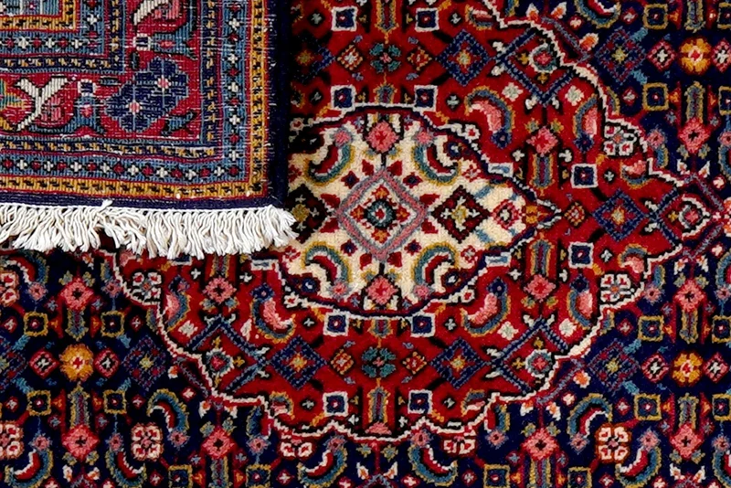 Sarough · Handgeknüpft – Blau, 78x70 cm