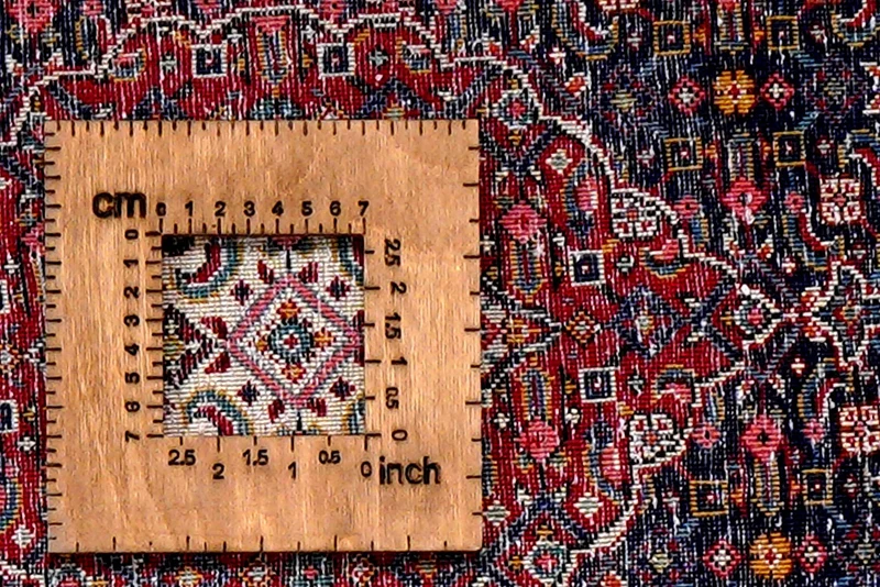 Sarough · Handgeknüpft – Blau, 78x70 cm