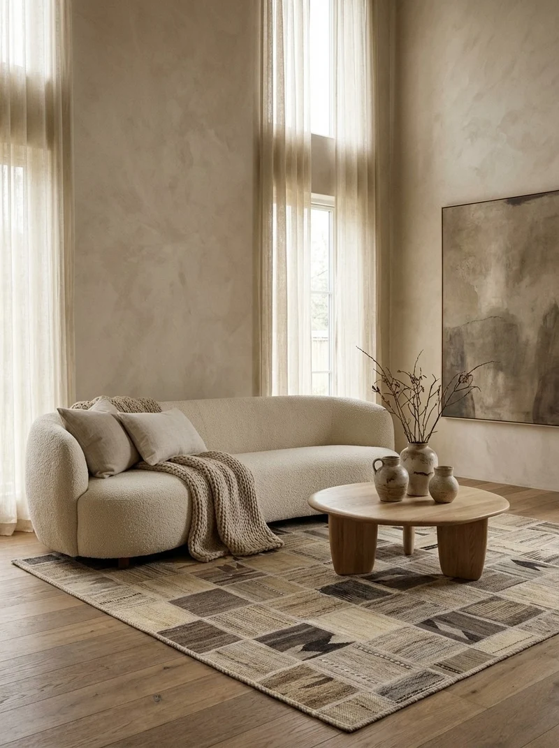 Kelim Tekkeh · Handgewebt – Beige, 200x150 cm