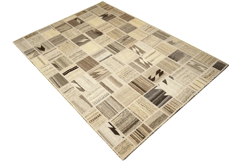 Kelim Tekkeh · Handgewebt – Beige, 200x150 cm