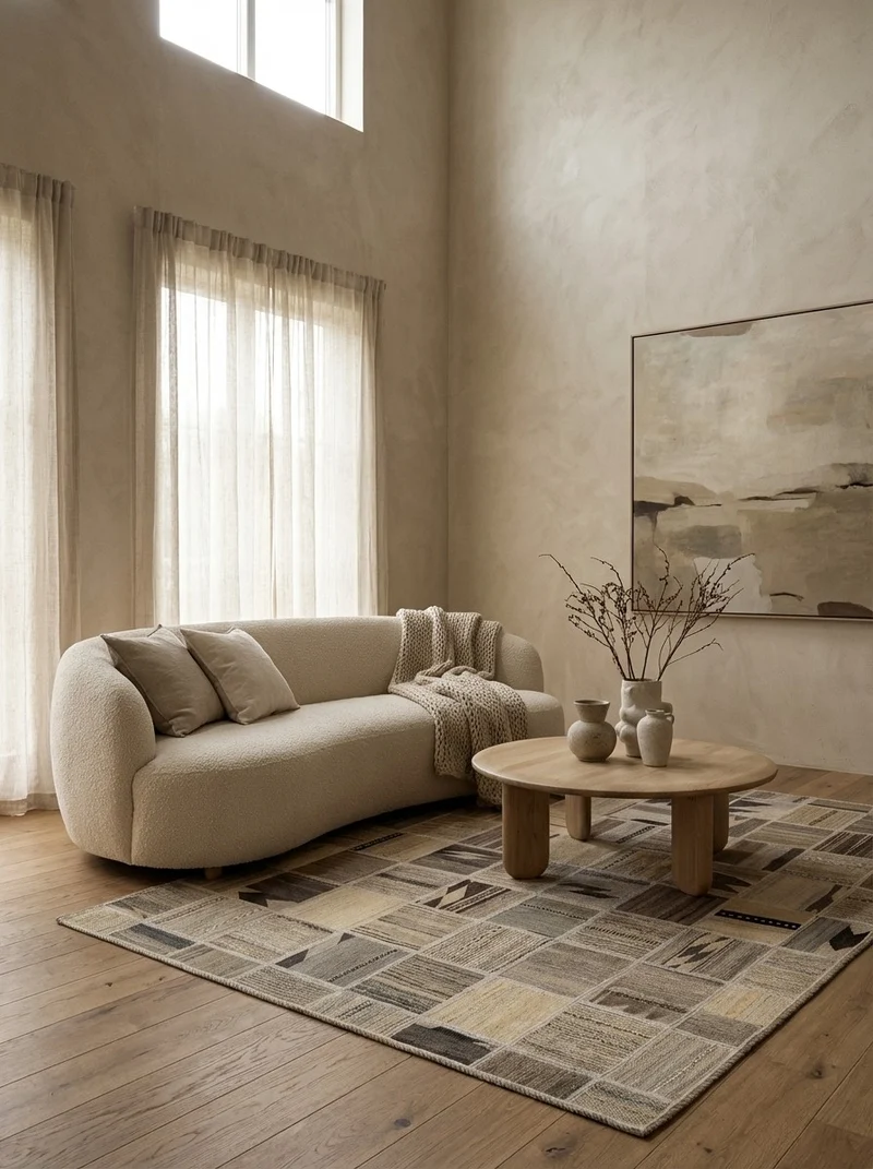 Kelim Tekkeh · Handgewebt – Beige, 200x150 cm