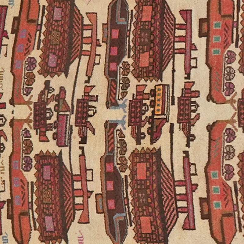 Belutch · Handgeknüpft – Beige, 162x100 cm