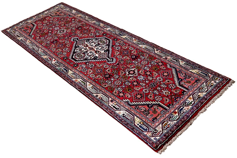 Assadabad · Handgeknüpft – Rot, 196x81 cm