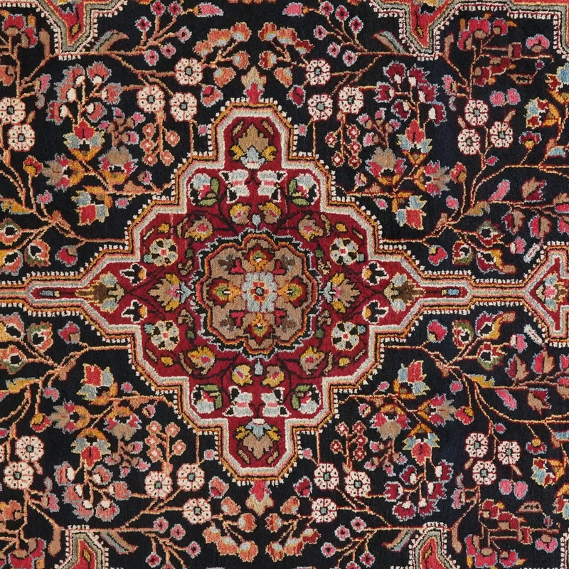 Djozan · Handgeknüpft – Blau, 198x138 cm