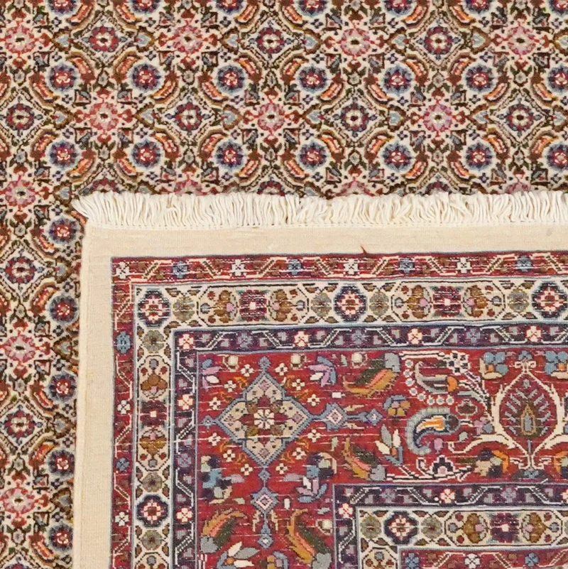 Moud Mahi · Handgeknüpft – Beige, 248x202 cm