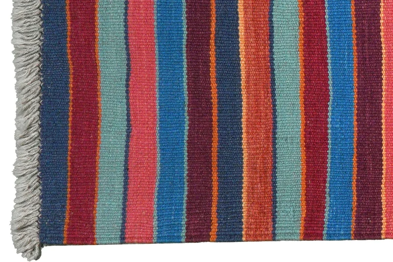 Kelim Gashgai · Handgewebt – Bunt, 201x61 cm