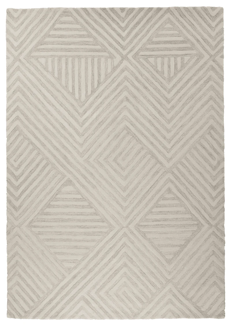 Maze · Handgetuftet – Beige, 240x170 cm