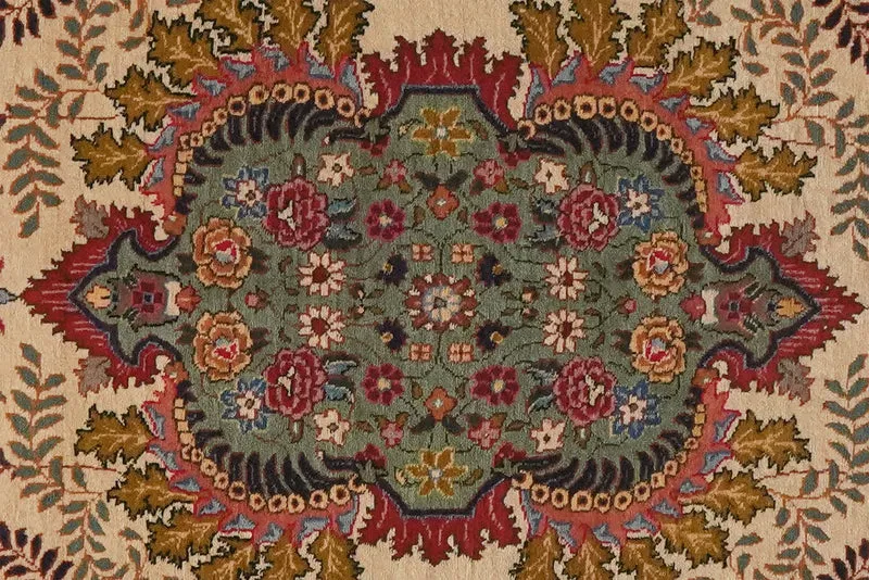 Tabriz Old · Handgeknüpft – Beige, 83x63 cm