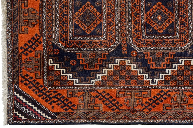 Belutch · Handgeknüpft – Schwarz, 153x90 cm