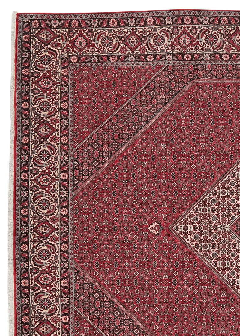 Bidjar · Handgeknüpft – Rot, 308x252 cm