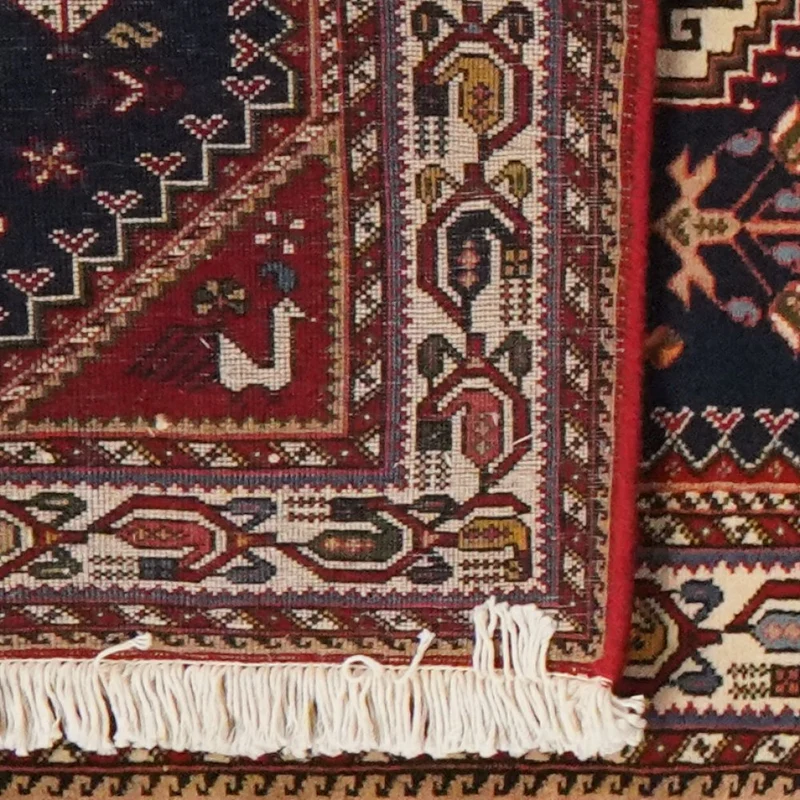 Nasrabad · Handgeknüpft – Blau, 305x81 cm
