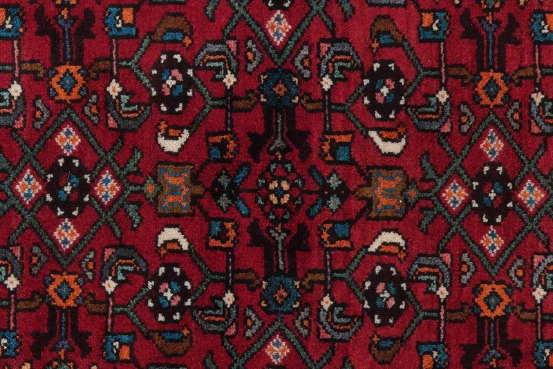 Hosseinabad · Handgeknüpft – Rot, 229x131 cm