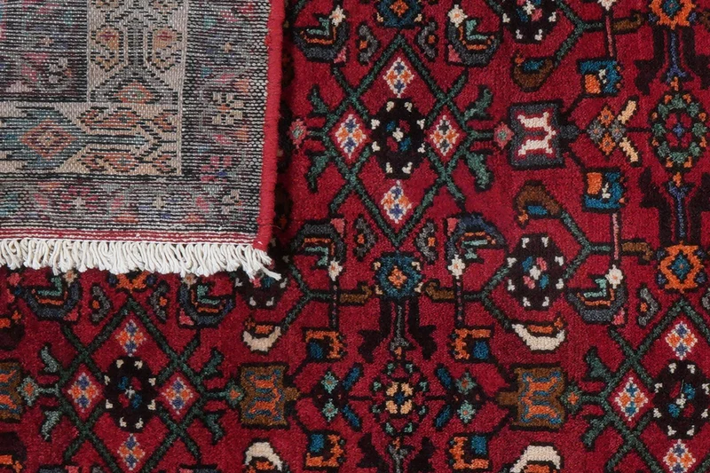 Hosseinabad · Handgeknüpft – Rot, 229x131 cm