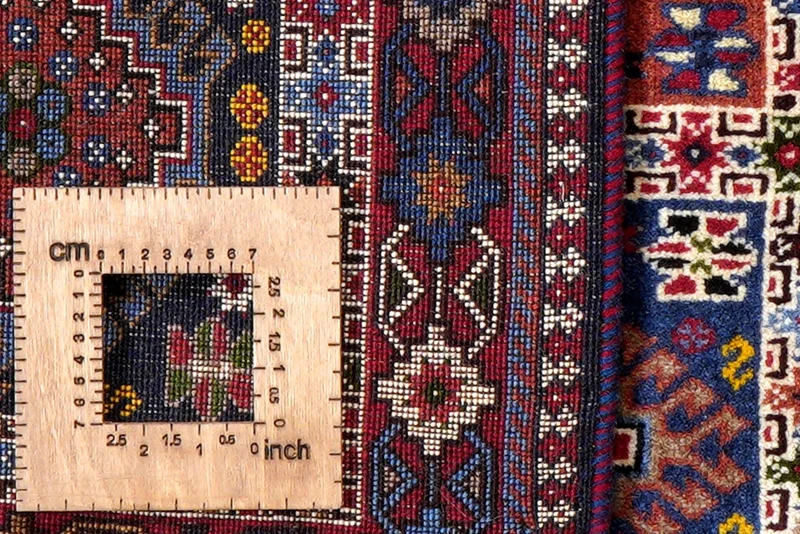 Yalameh · Handgeknüpft – Bunt, 126x82 cm