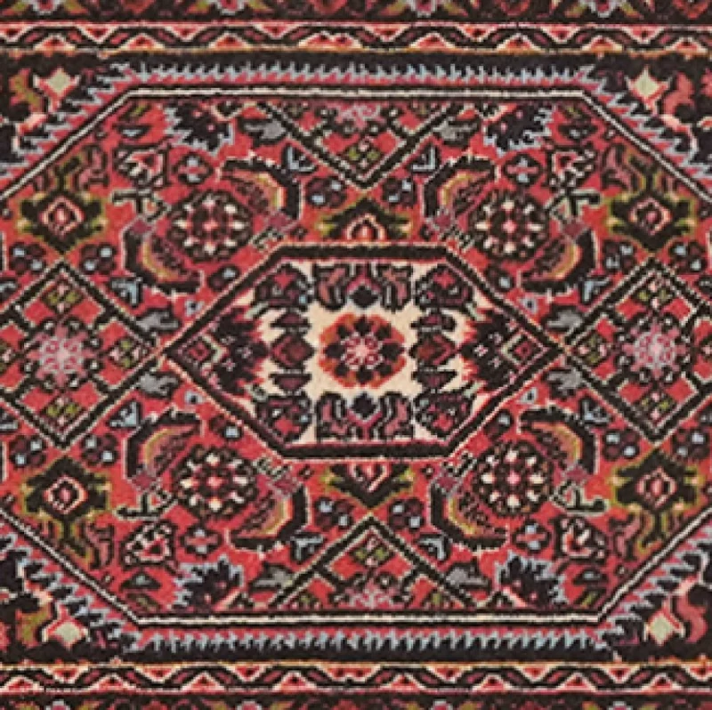 Bidjar Zandjan · Handgeknüpft – Blau, 71x43 cm
