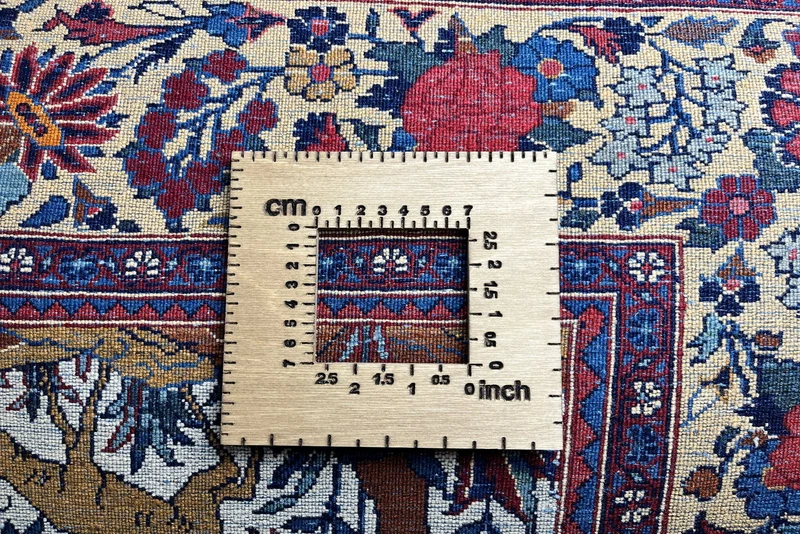 Ghazvin · Handgeknüpft – Beige, 204x136 cm