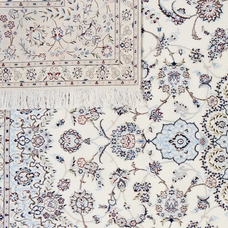 Nain 6La · Handgeknüpft – Beige, 357x253 cm