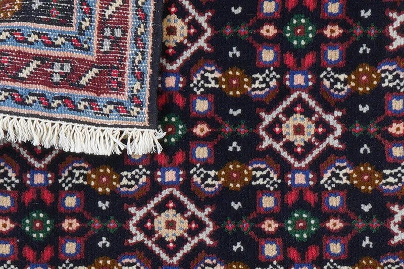 Hosseinabad · Handgeknüpft – Blau, 117x66 cm