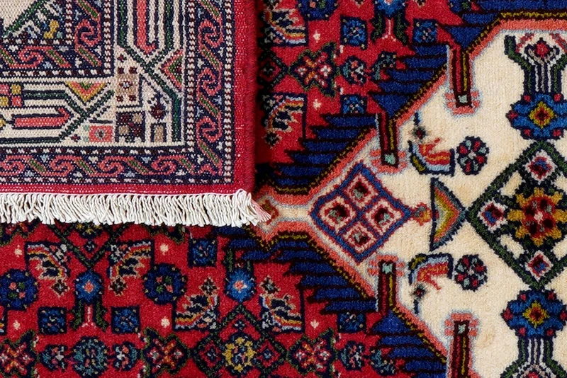 Assadabad · Handgeknüpft – Rot, 152x106 cm
