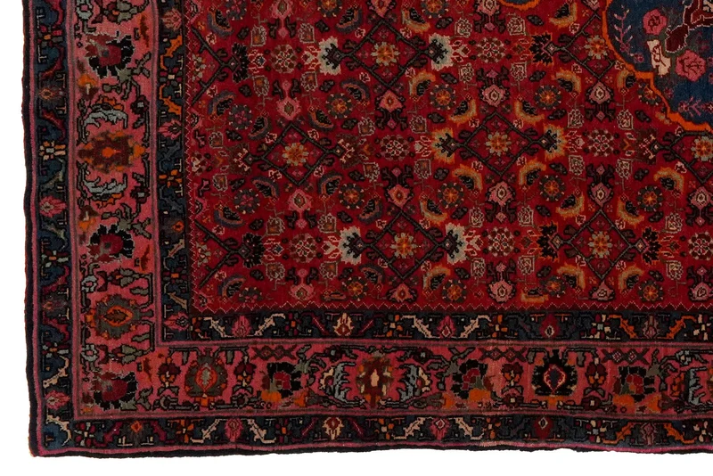 Bidjar · Handgeknüpft – Rot, 203x134 cm