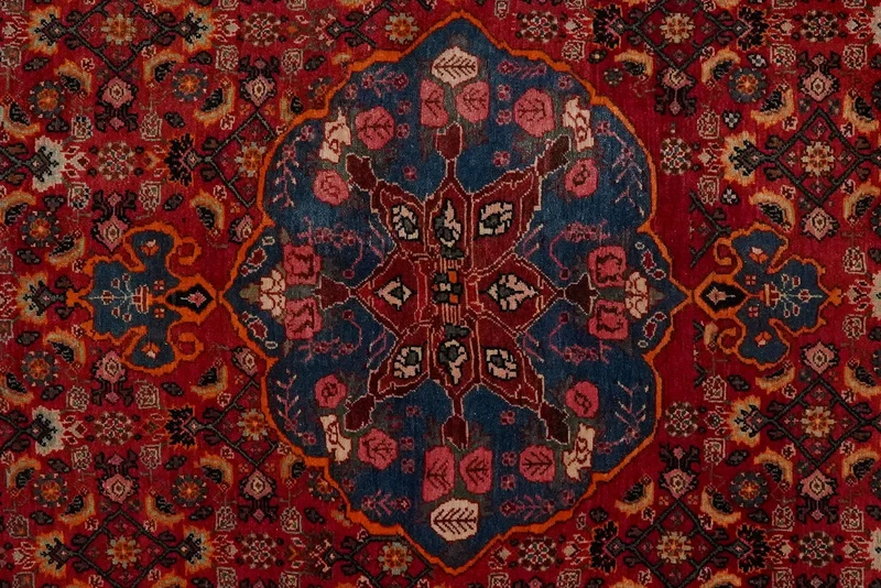 Bidjar · Handgeknüpft – Rot, 203x134 cm