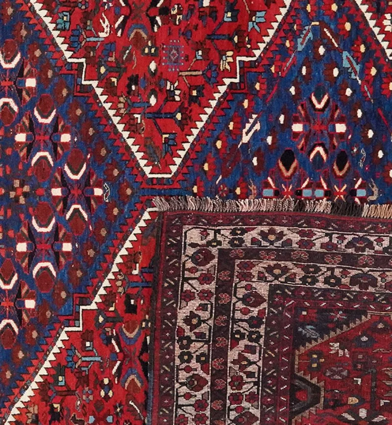 Boynat · Handgeknüpft – Rot, 338x255 cm